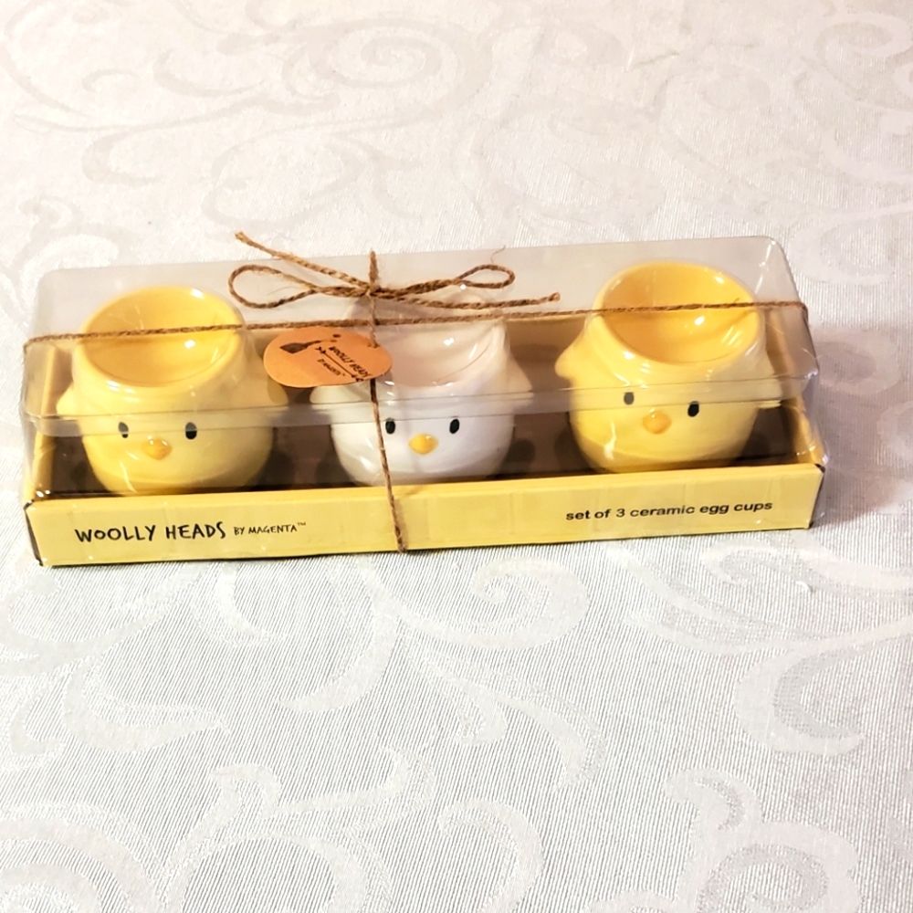 Woolly Heads Egg Cups